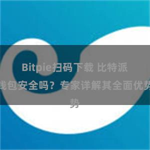 Bitpie扫码下载 比特派钱包安全吗？专家详解其全面优势