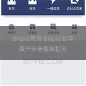 Bitpie配置 Bitpie数字资产安全保障指南