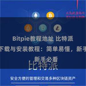 Bitpie教程地址 比特派钱包下载与安装教程：简单易懂，新手必看