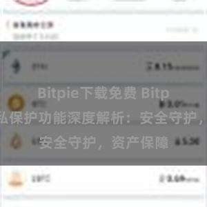 Bitpie下载免费 Bitpie钱包隐私保护功能深度解析：安全守护，资产保障