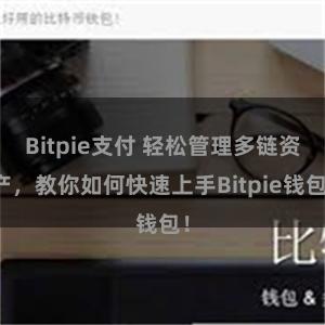 Bitpie支付 轻松管理多链资产，教你如何快速上手Bitpie钱包！