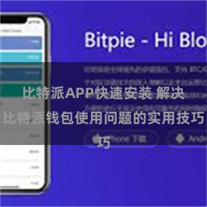 比特派APP快速安装 解决比特派钱包使用问题的实用技巧