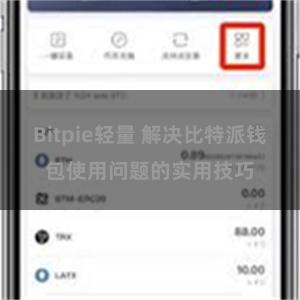 Bitpie轻量 解决比特派钱包使用问题的实用技巧
