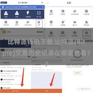 比特派钱包下载 比特派(Bitpie)交易历史记录在哪里查看？