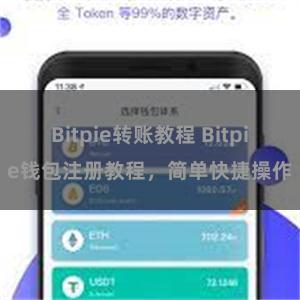 Bitpie转账教程 Bitpie钱包注册教程，简单快捷操作